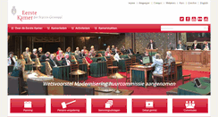 Desktop Screenshot of eerstekamer.nl